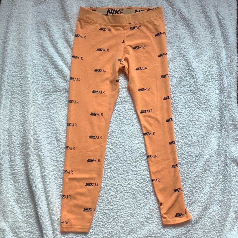 Nike Logo Leggings Euc